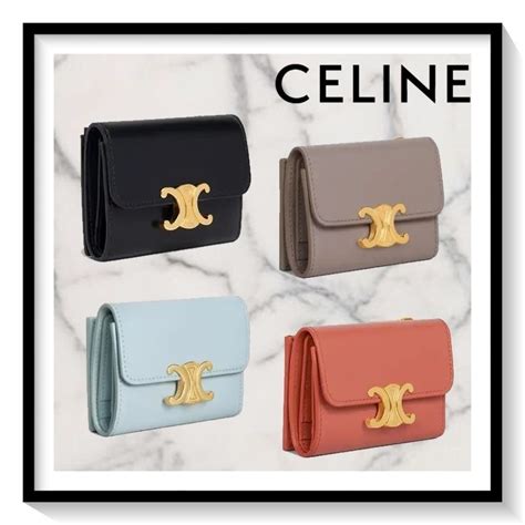 celine triomphe price in paris|Celine triomphe wallet.